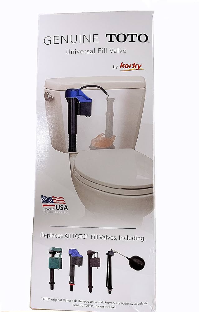Genuine TOTO USA Made Korky 528GT Blue Universal Toilet Fill