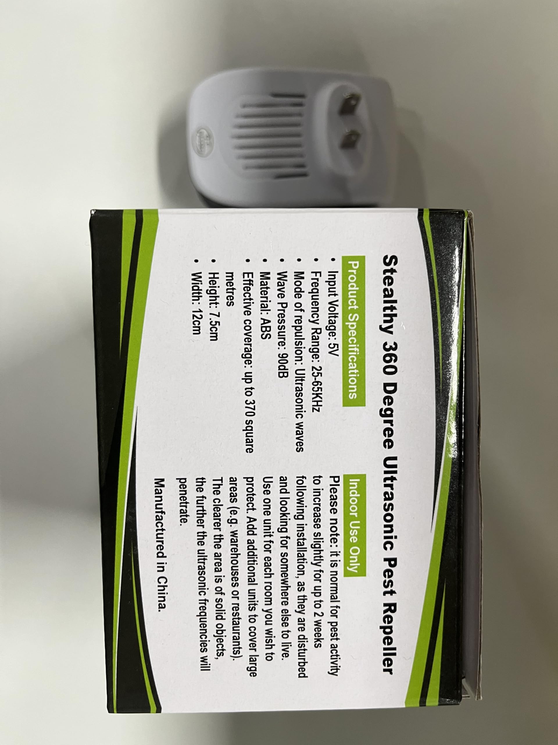 Repelente de plagas ultrasónico 0602 para interiores (paquete de 10 unidades), enchufe electrónico repelente de ratones, disuasorio sónico de roedores para ratones, cucarachas, hormigas, arañas
