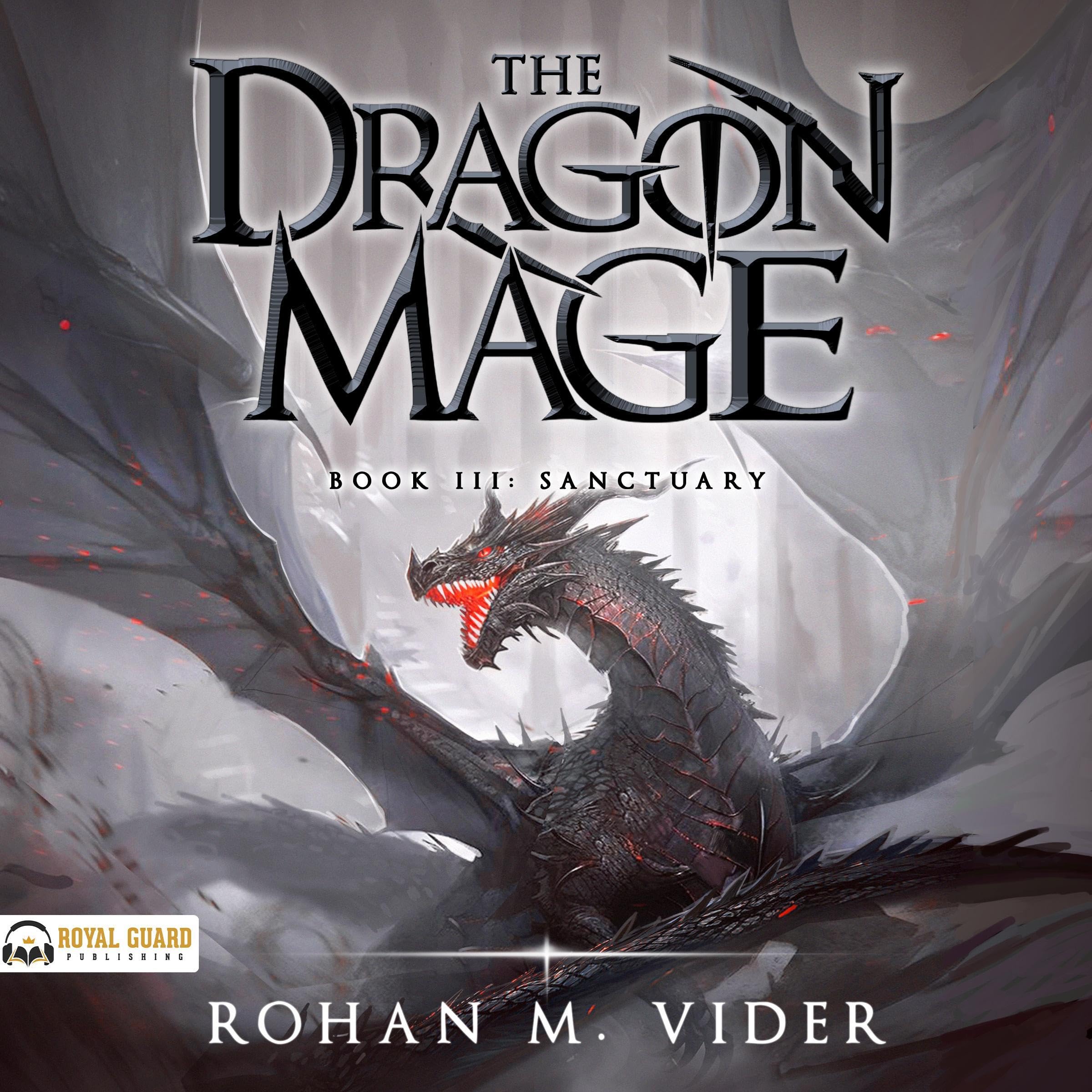 Cover art for Sanctuary: The Dragon Mage Saga, Book 3