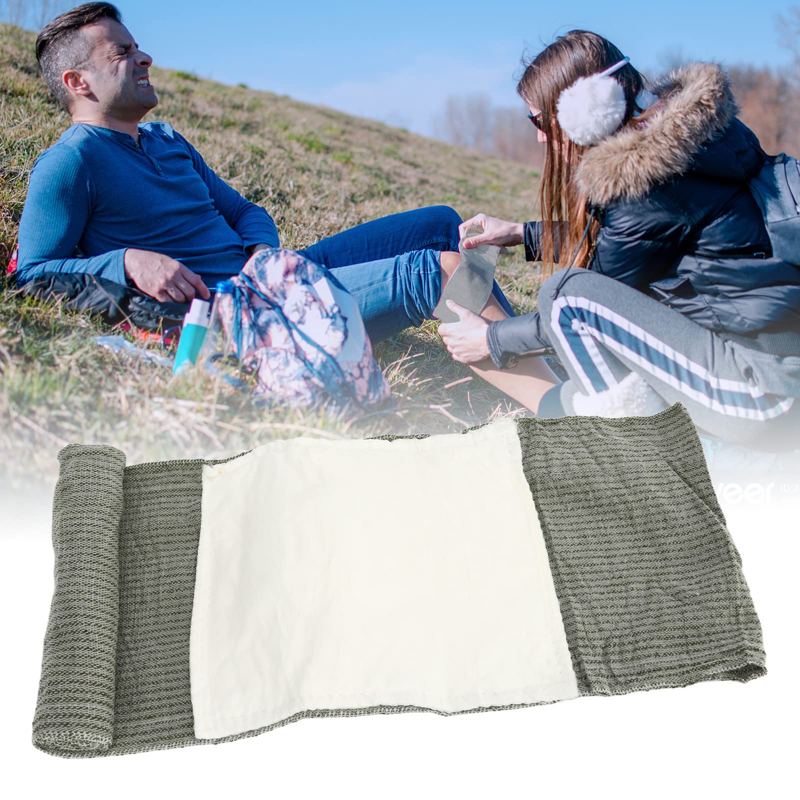 Pansement Hémostatique, Contrôle Immédiat Des Saignements, Pansement Compressif Très Souple Au