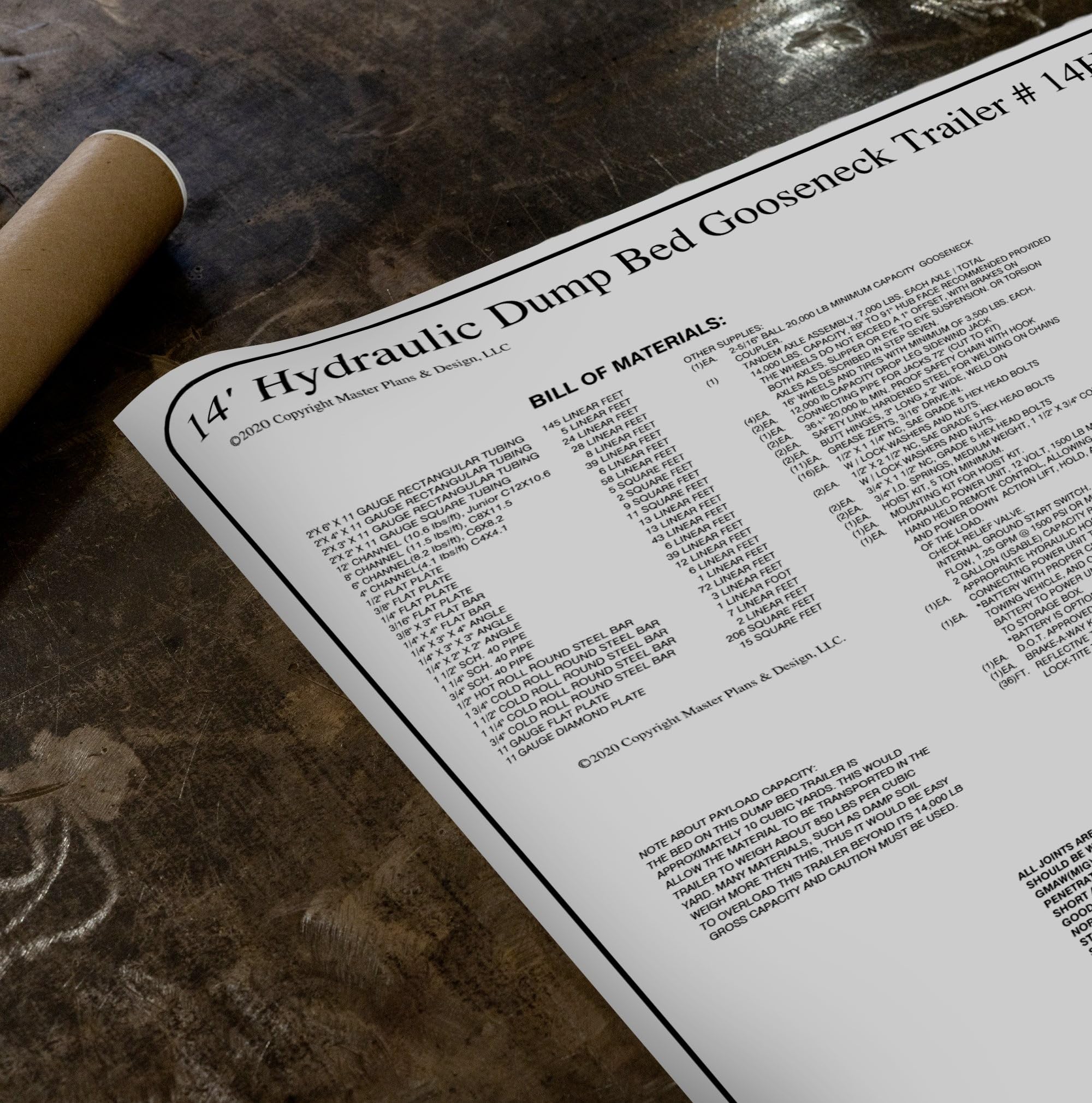 The Trailer Parts Outlet - 14HDGN - 6'4