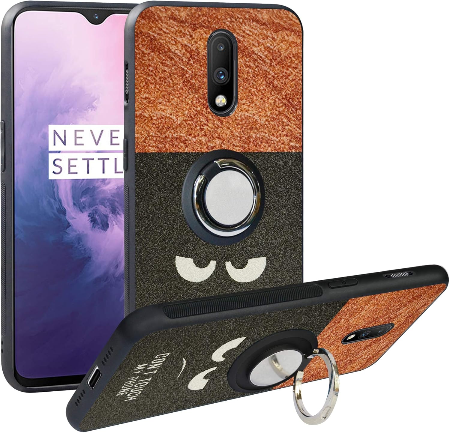 Slim Shockproof Case with Kickstand for OnePlus 6T/7 Kuwait Ubuy
