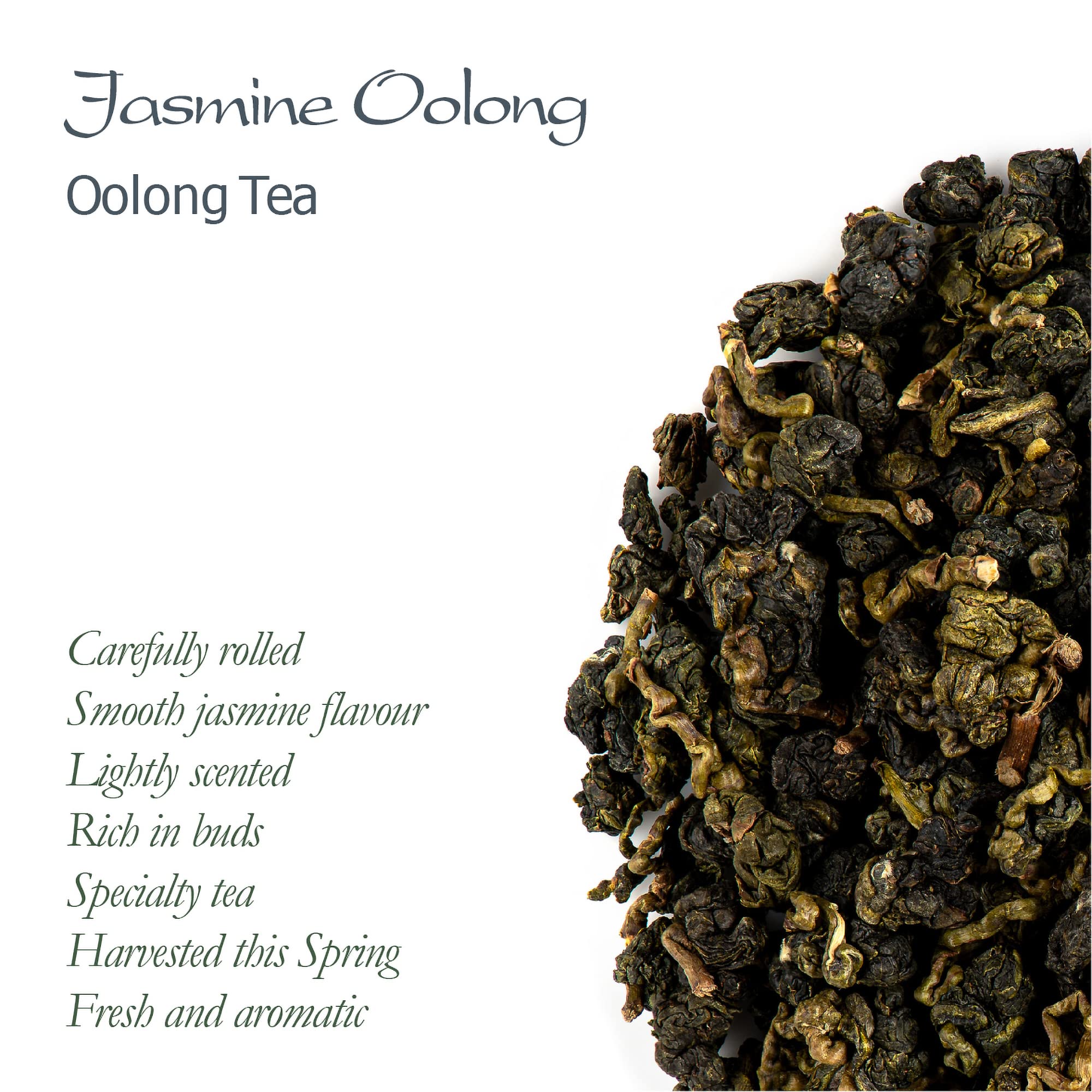 Tè Oolong al gelsomino - Qualità artigianale
