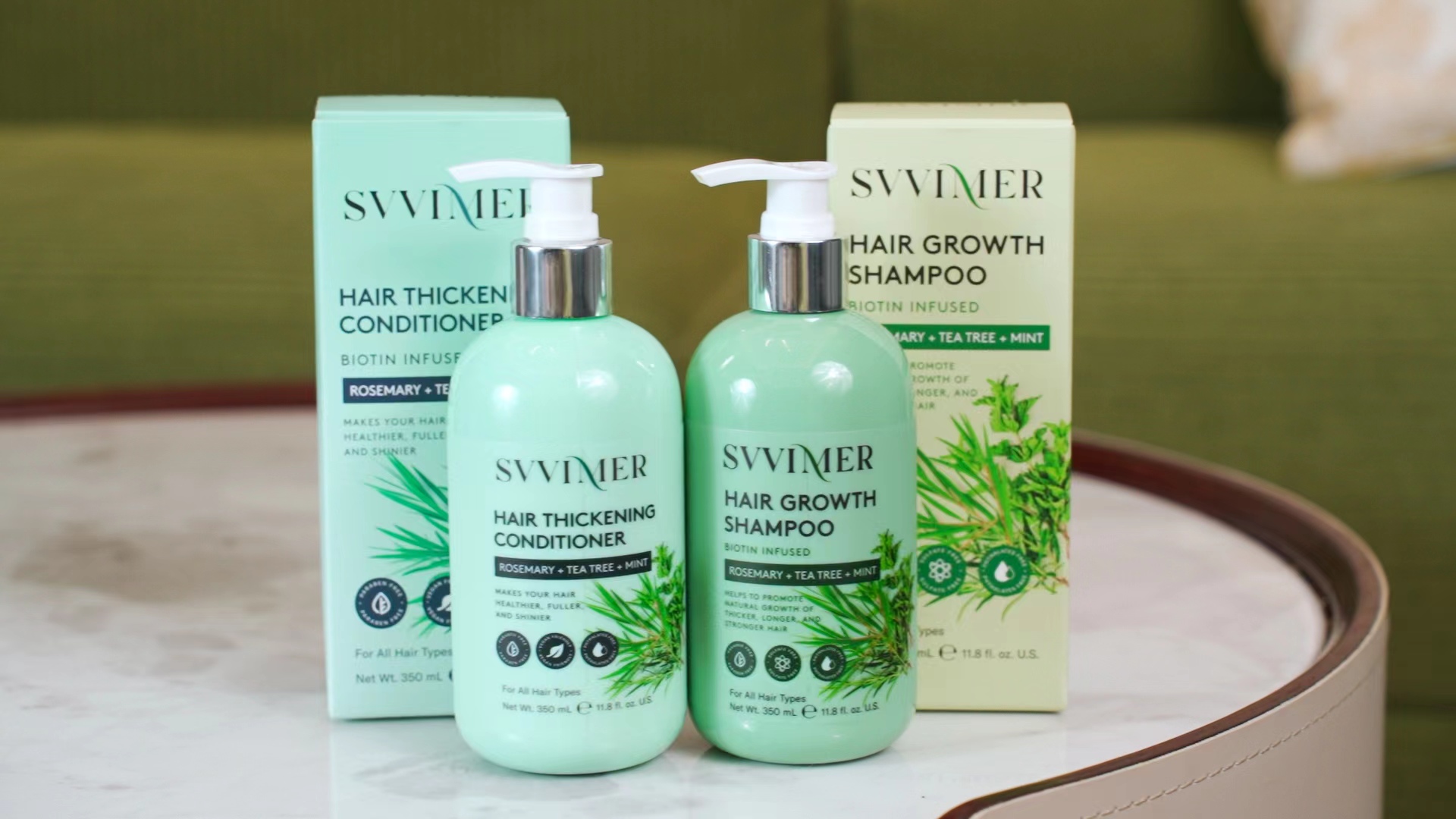 Amazon.com : Svvimer Rosemary Hair Thickening Shampoo: Thickening