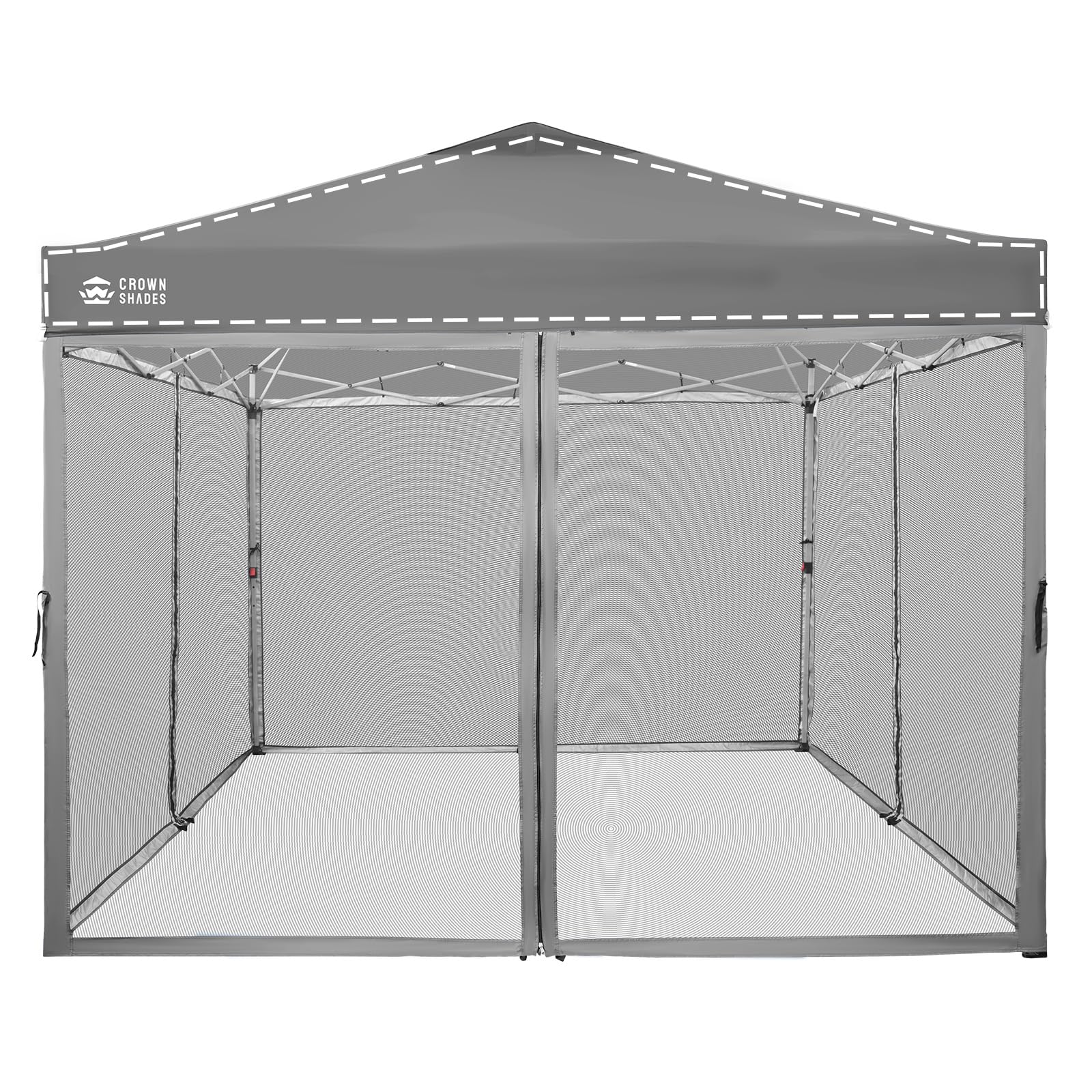 CROWN SHADES Gazebo Mosquito Net