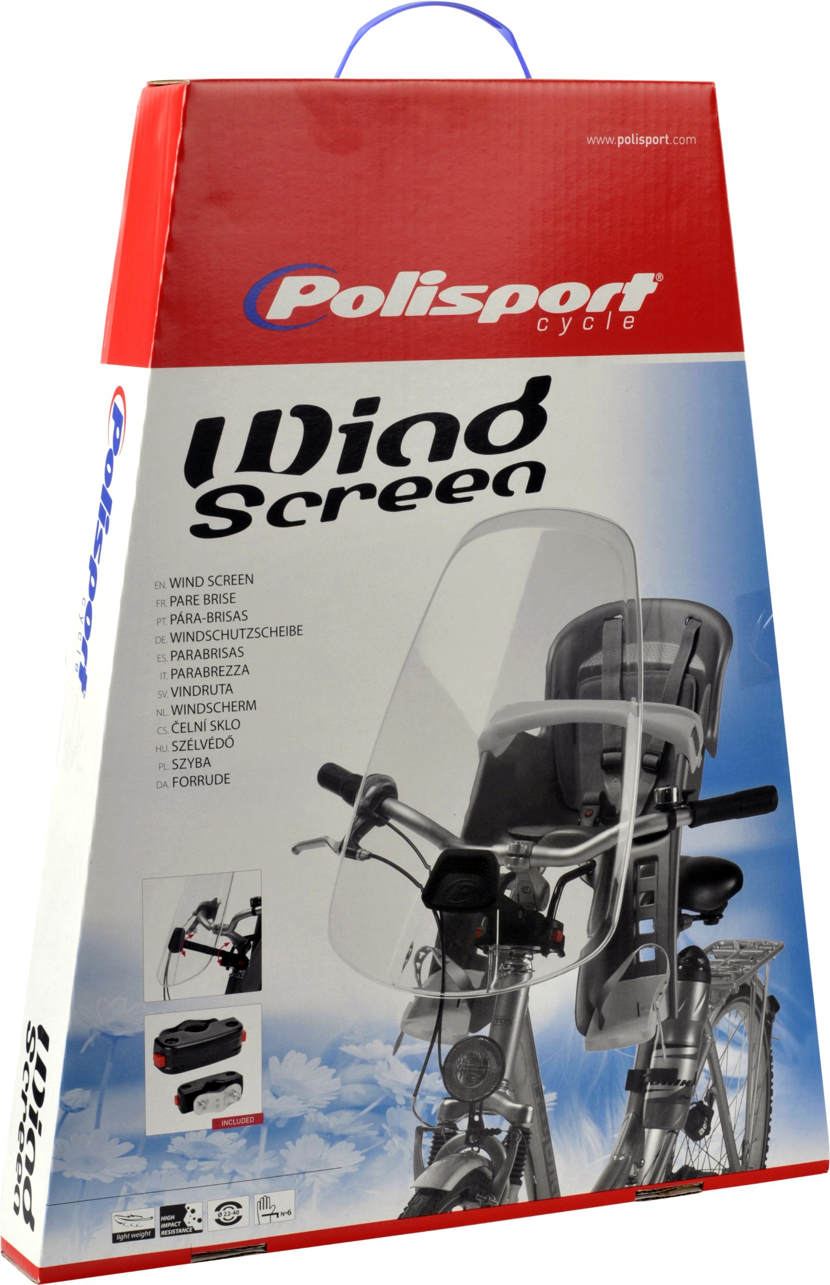 Polisport Parabrezza, Trasparente