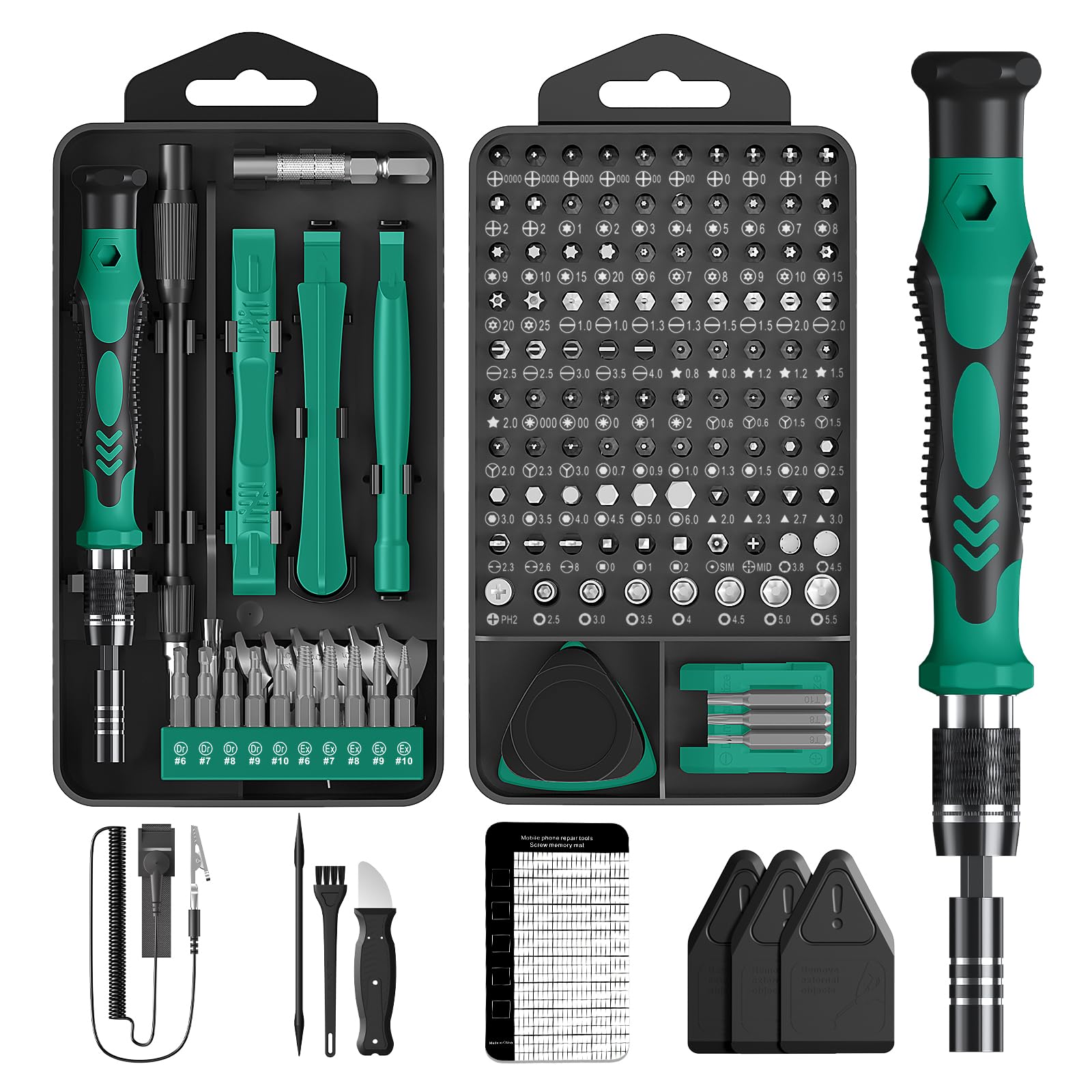 Amazon | MOVMAO 精密ドライバーセット 145 In 1 多機能ツールキット