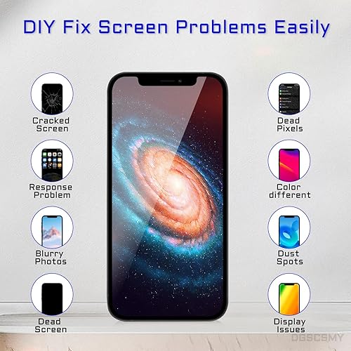 Miniatura 5 de OLED para iPhone 12 reemplazo de pantalla con altavoz frontal sensor de proximidad OLED para iPhone 12 Pro 3D pantalla táctil digitalizador 6.1
