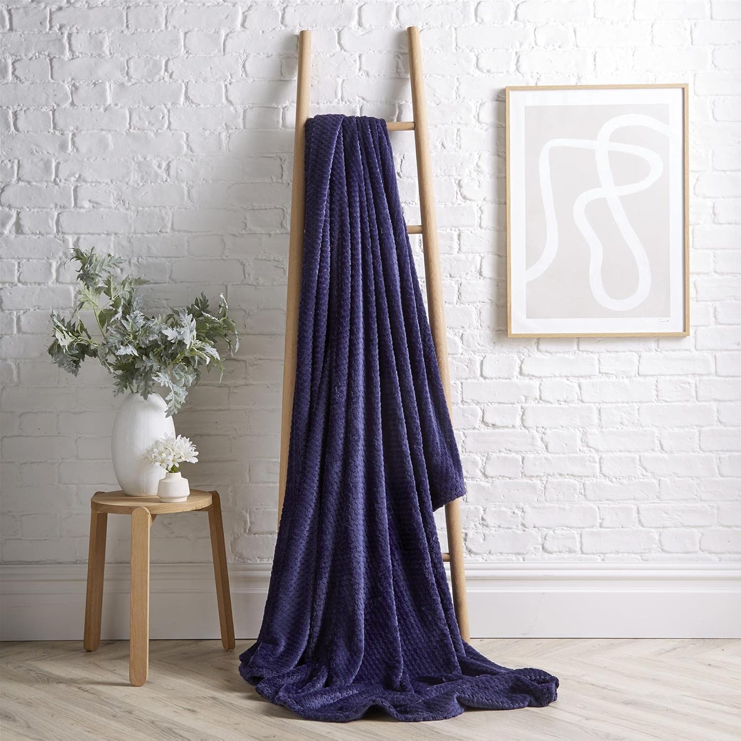 Olivia Rocco Cloud Throws Super Soft Blanket Waffle Throw