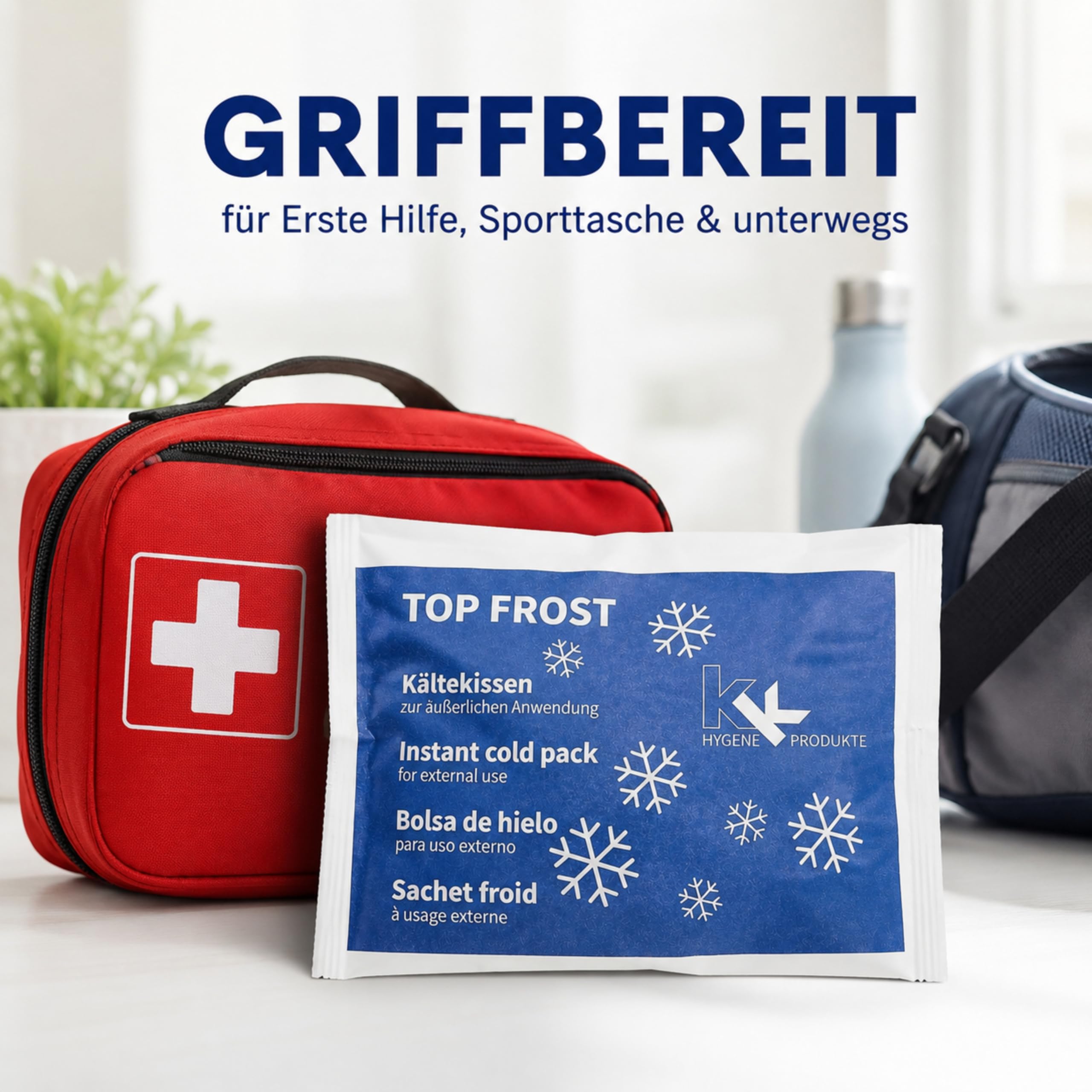 KK Kälte-Sofort-Kompresse | 25 Stück | Kältekompressen