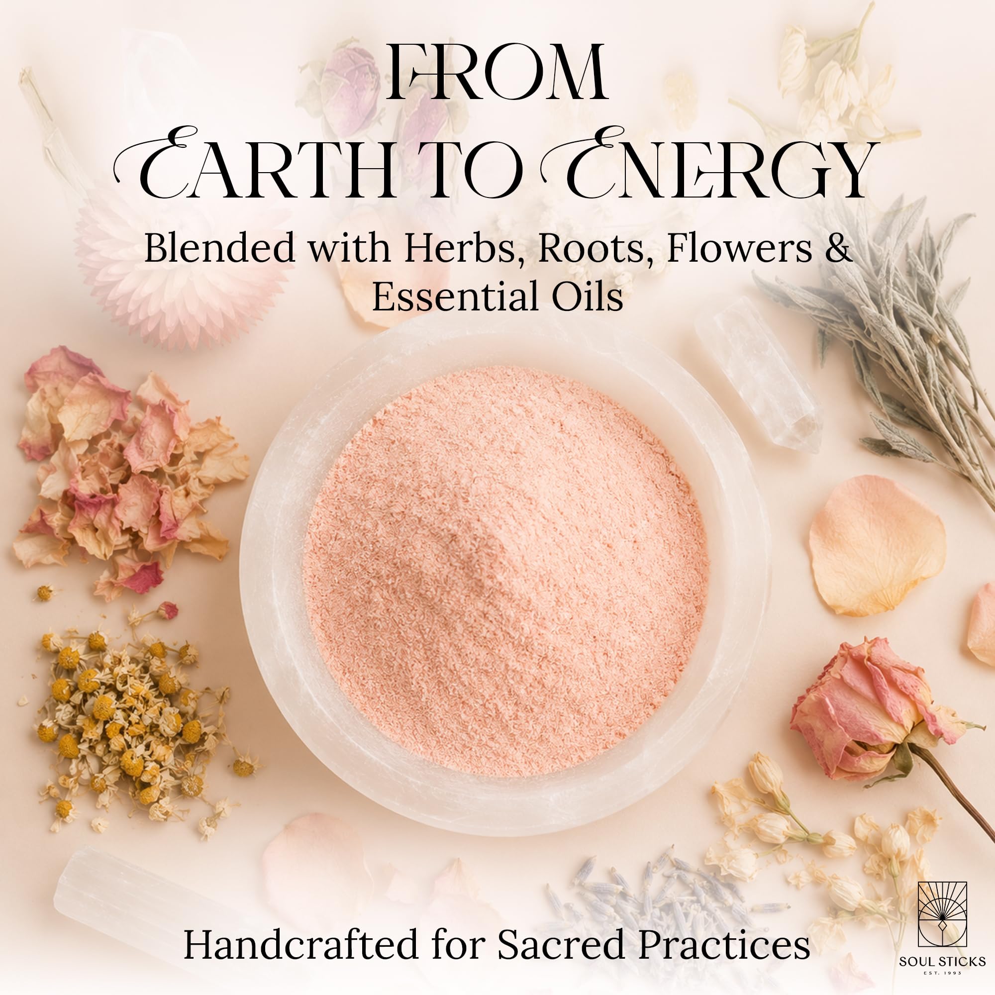 Amazon.com: Soul Sticks Happy Home Ritual Powder – Herbs for 