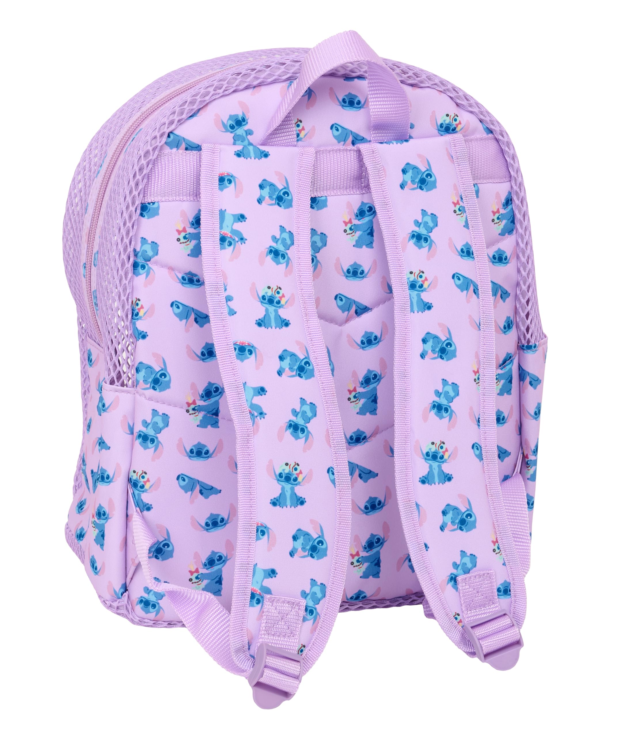 STITCH - Mochila Infantil de Playa, Anti Arena, con Asas, Fácil Limpieza, Ideal para Niños de Diferentes Edades, Cómoda y Versátil, 32x12x38 cm