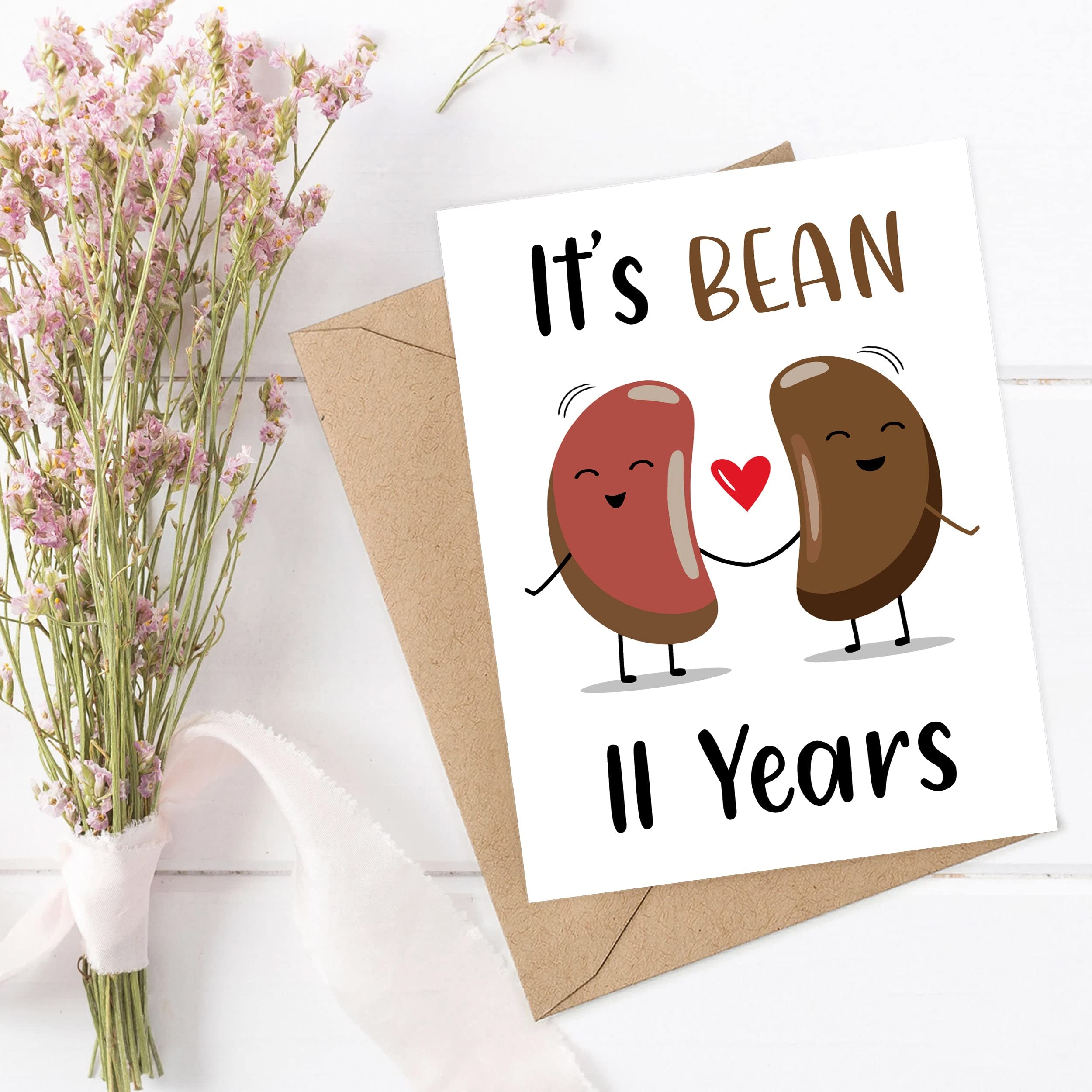 Carte Anniversaire De Mariage 1 An Noce De Coton | Satisfait Ou Réimprimé