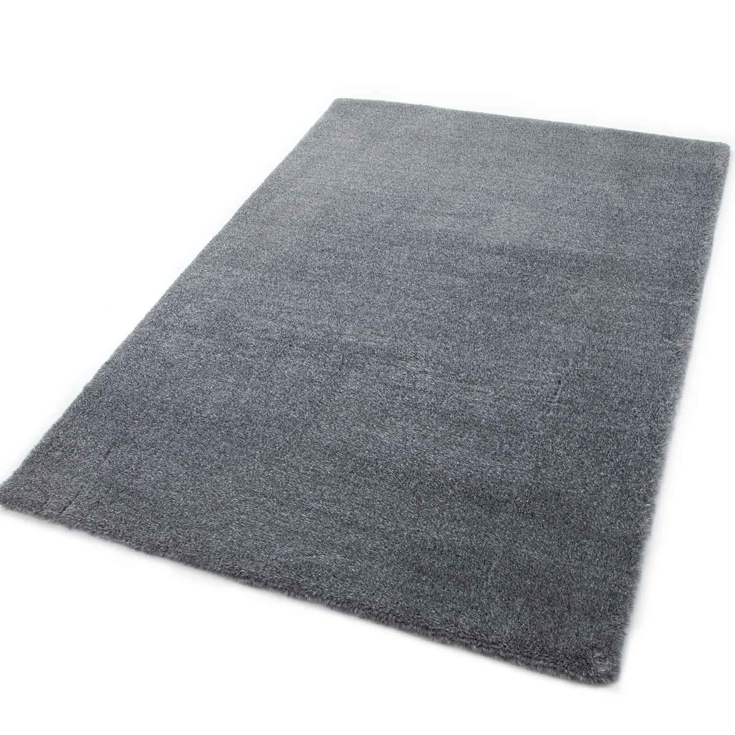 VIMODA Fellteppich Kunstfell Teppich Imitat Meliert mit Doppelter Farbverlauf Dicht Flauschig Seidiger Glanz Hochflor, Farbe:Beige, Maße:160x230 cm