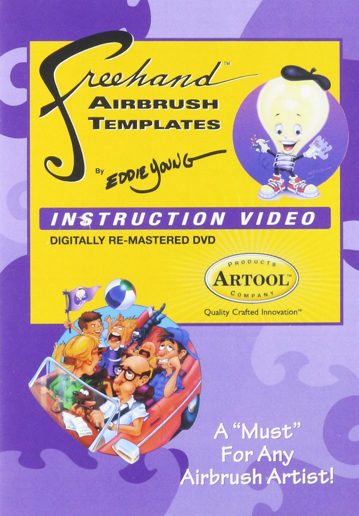 Artool Freehand Airbrush Template Instruction DVD