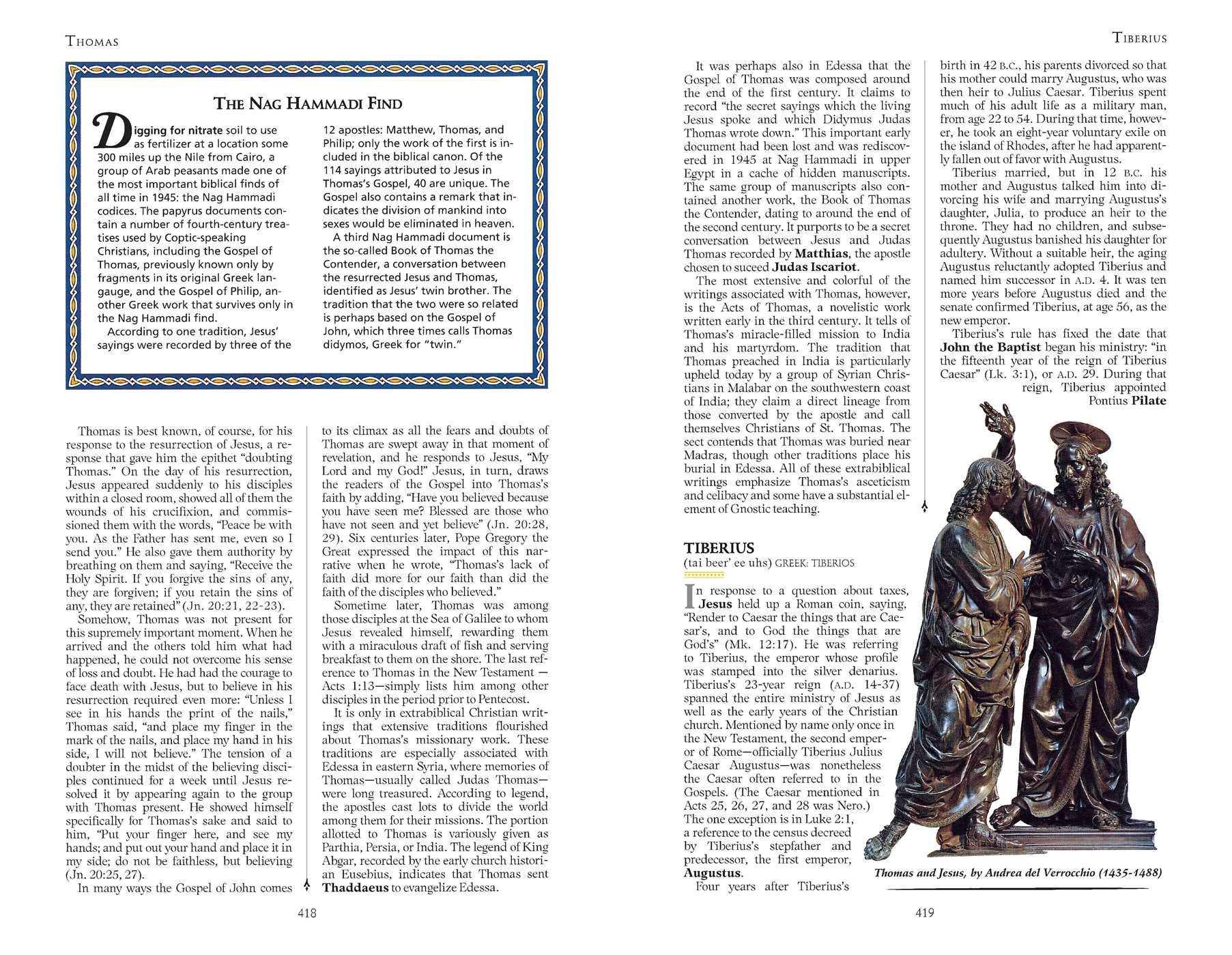 Who's Who in the Bible: An Illustrated Biographical Dictionary