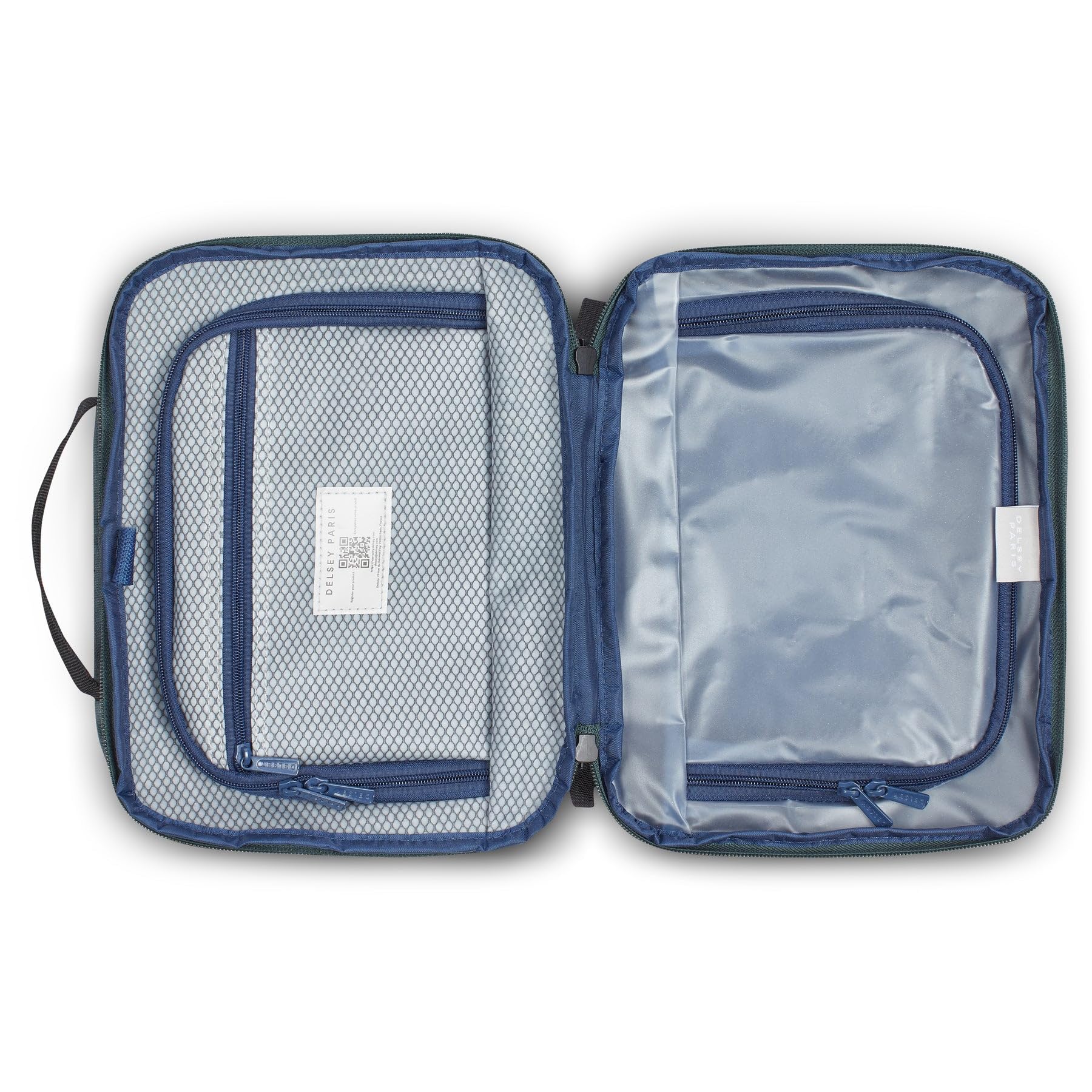 DELSEY Paris - BROCHANT 3 - Trousse de Toilette- 21cm x 27cm x 14cm - Trousse de Toilette - Vert