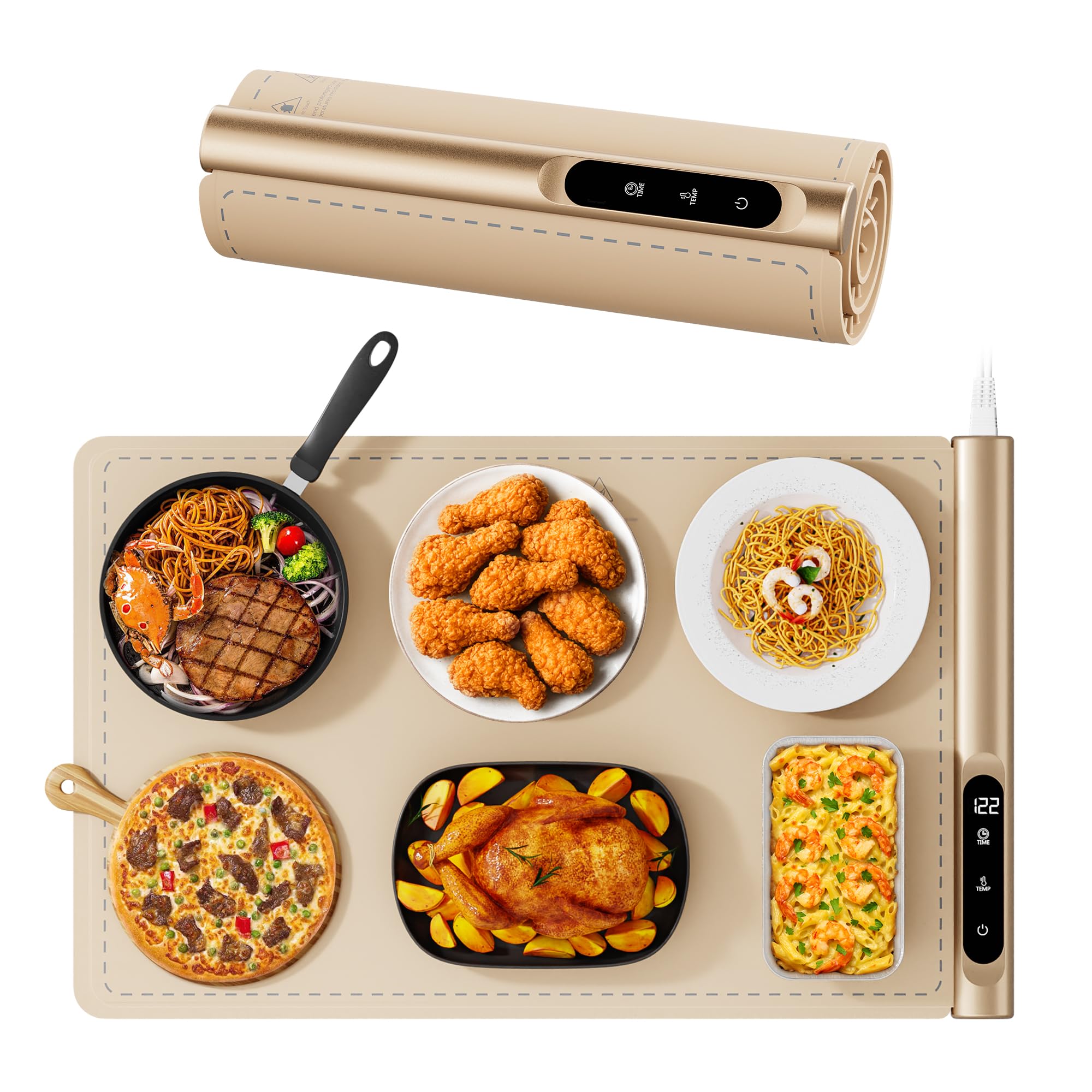 Amazon.com: Graphene Food Warming Mat - Rapid Heating with 6 Temp