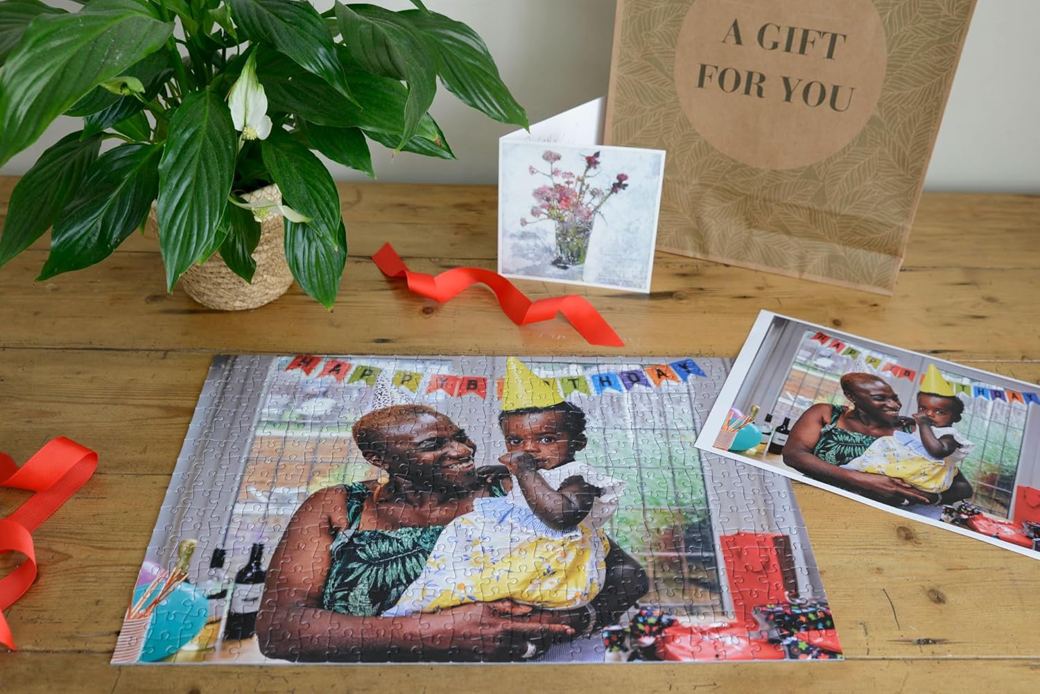 Personalized Jigsaw Puzzle - 400 Piece - Make Your Own Customized with Your Image and A Personalized Box - Choose Between 1000/500/400/200 Pieces