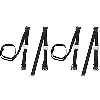Vista 1 de Safety 1st Correa para muebles, 4 unidades, talla única, negro, 4 correas