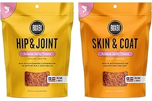 Bixbi Skin and Coat Salmon Jerky Dog Treats