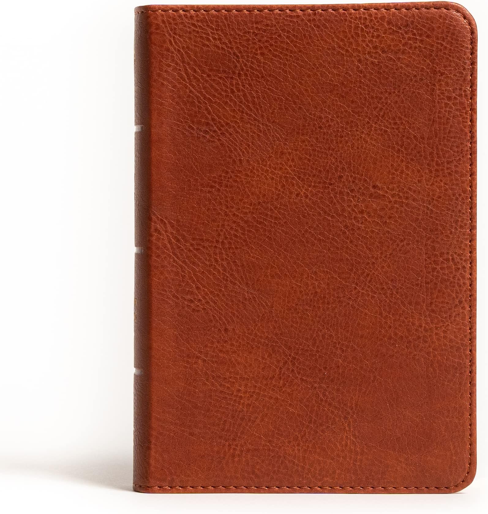 NASB Large Print Compact Reference Bible, Burnt Sienna Leathertouch