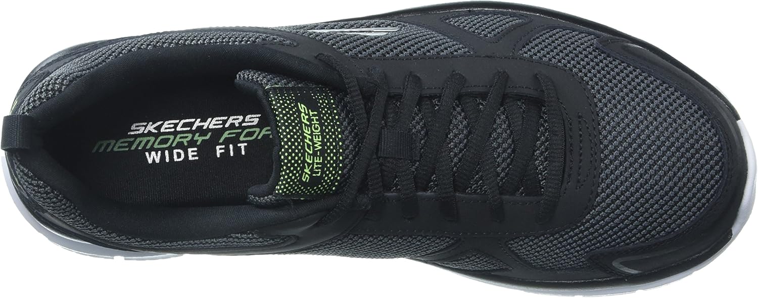 Skechers Sport Men's Track Bucolo 8 Black/White