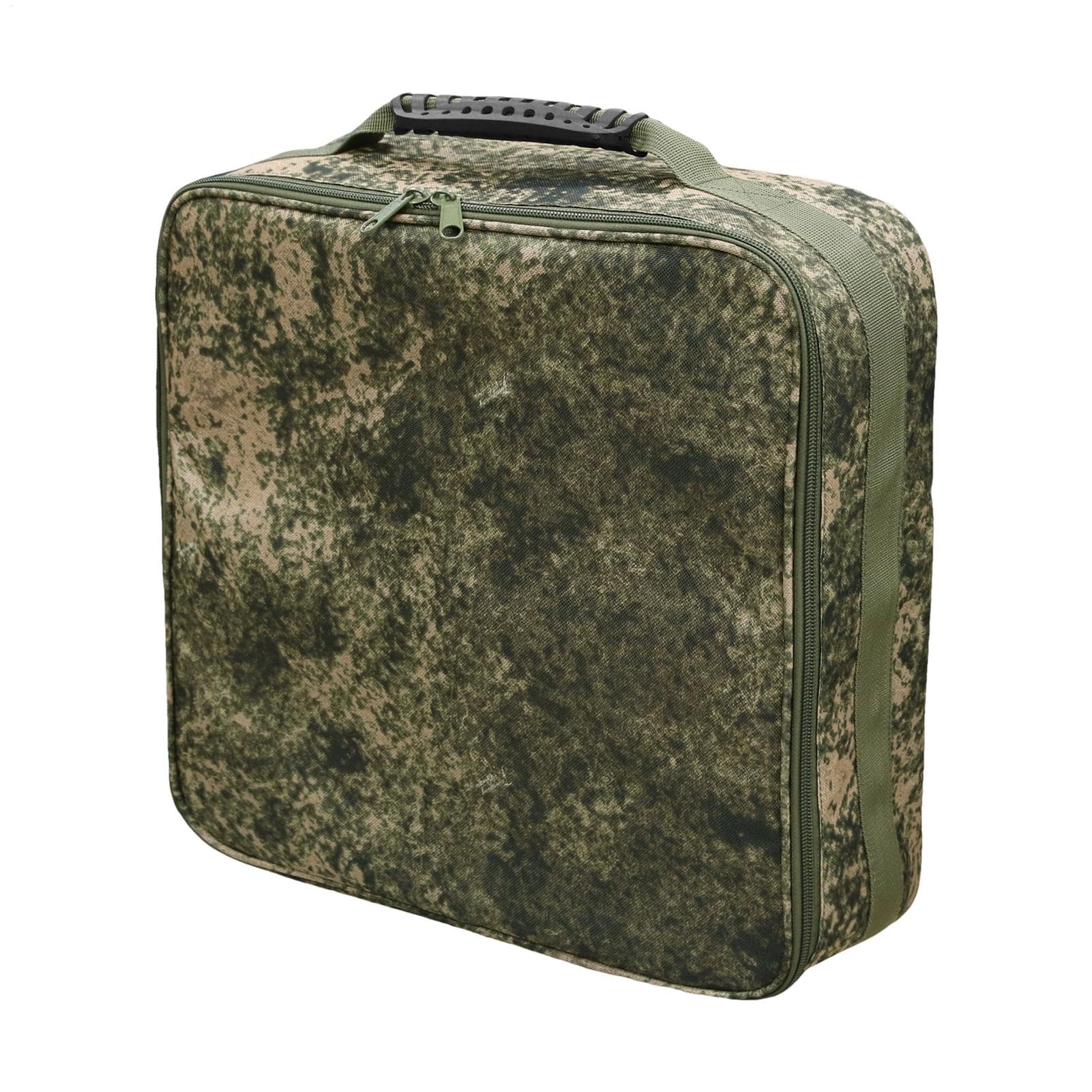 Sac d'organisation de pêche souple avec compartiments modulables pour accessoires