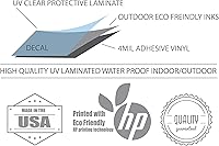 Vista 5 de Pegatinas de flecha de señal de salida izquierda y derecha