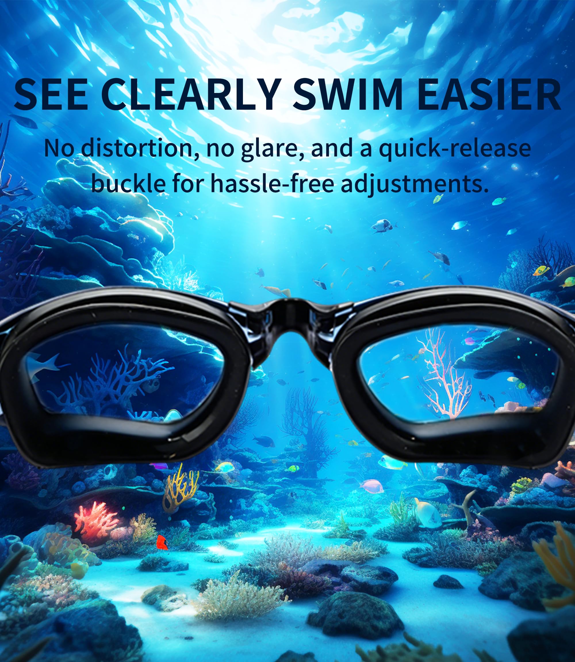 Gafas de natación unisex para adultos