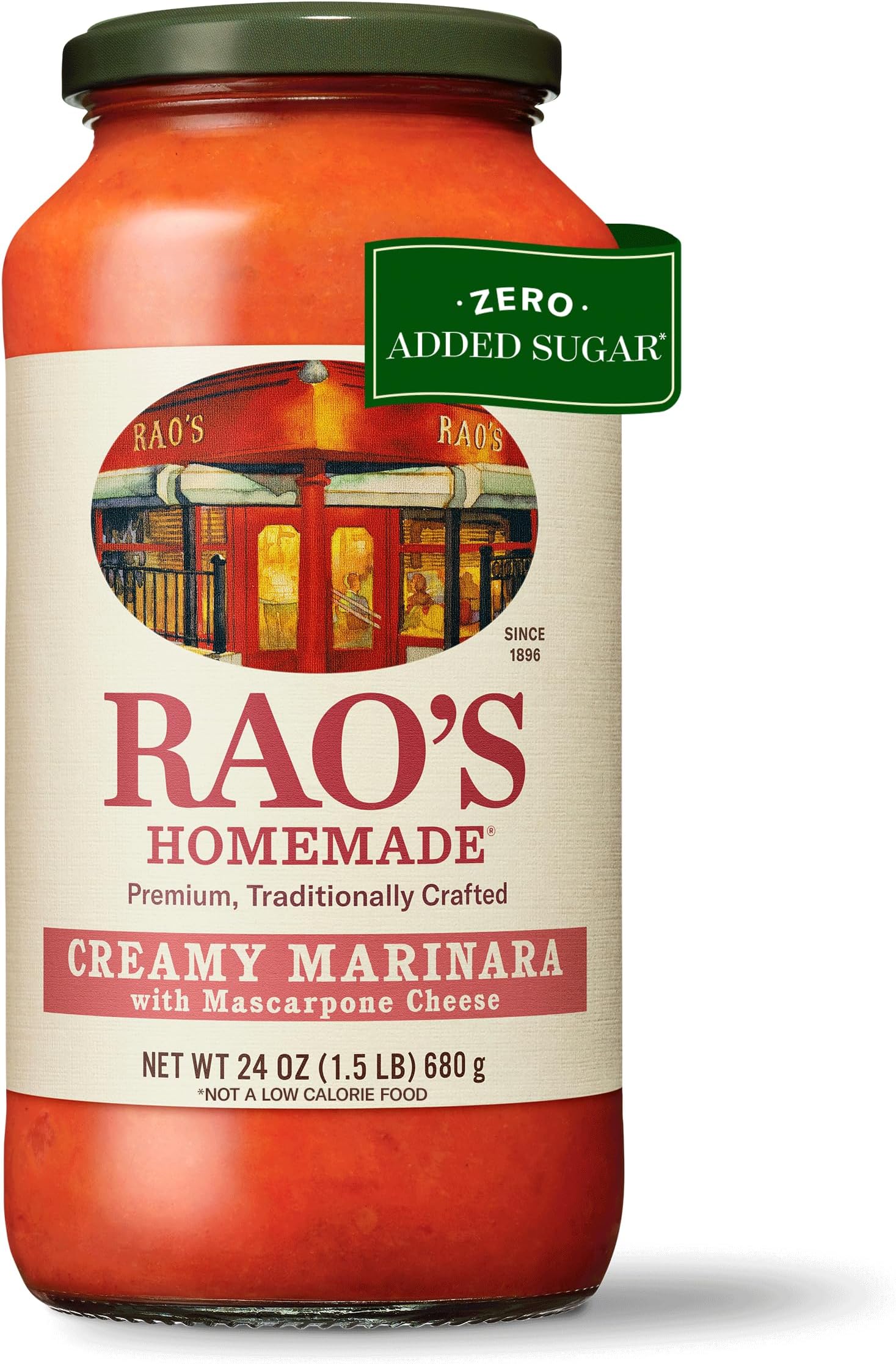 Amazon.com : Rao's Homemade Creamy Marinara Sauce with Mascarpone, 24 ...
