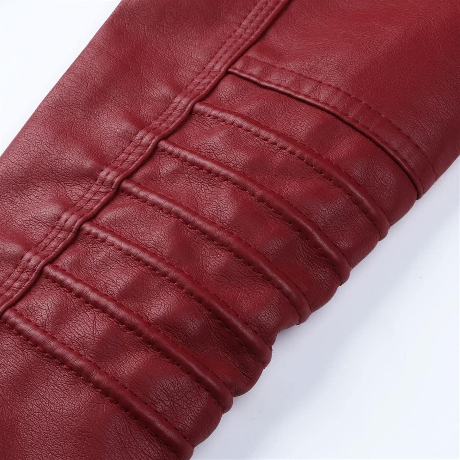 Lederjacke Mit Kapuze Damen Herbst Winter Motorrad Jacke Bomberjacke Bikerjacke mit Reißverschluss Abnehmbare Kapuzen Übergangsjacke Kunstleder Jacken Große Größen