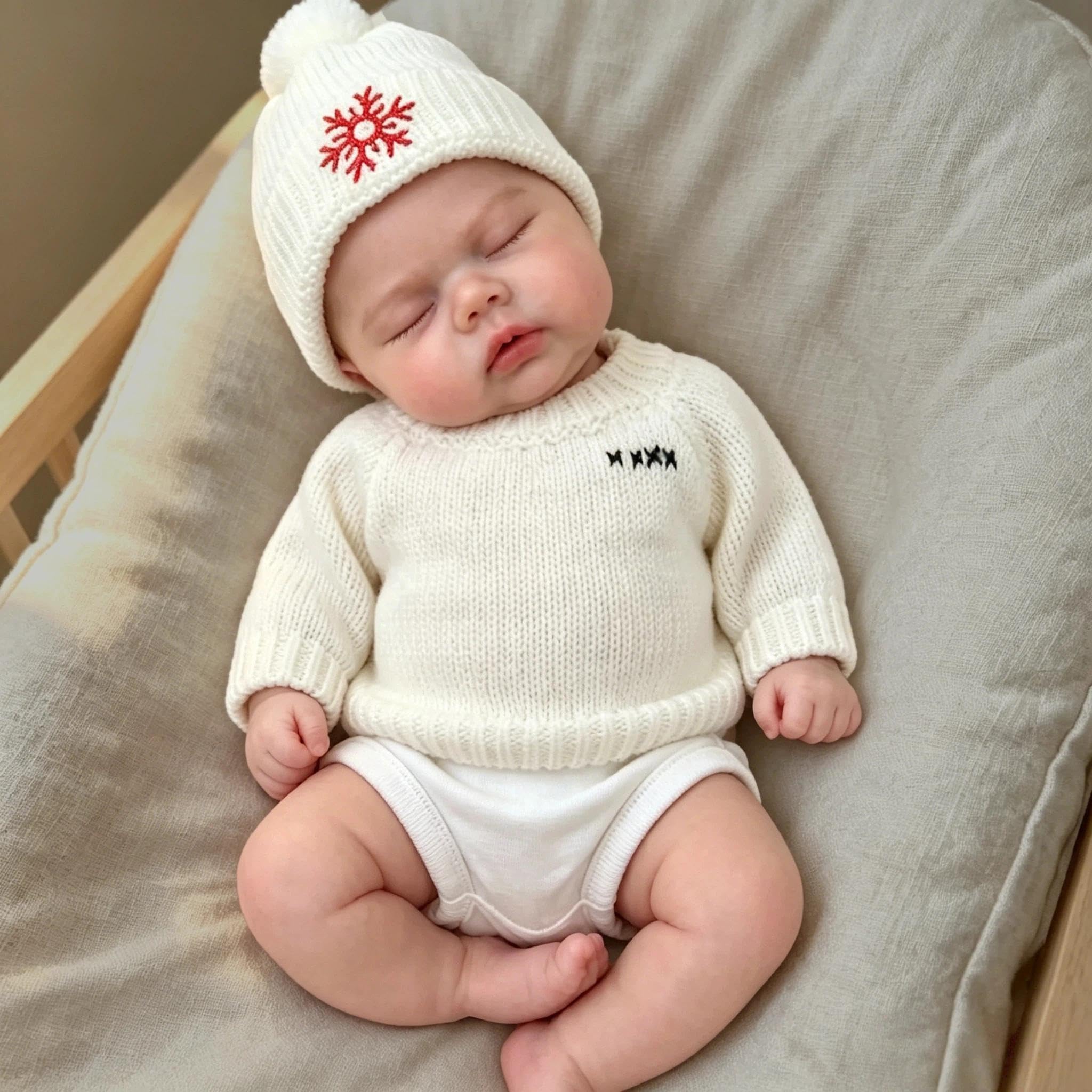 Zero pam 30CM Reborn Baby Vollsilikon Lebensecht,Reborn Puppe Silikon Baby | Schlafen Babypuppen Wie Echt,Waschbar Lebensechte Babypuppen Mit Zubehör,Geschenk Für Kinder Ab 3 Jahren