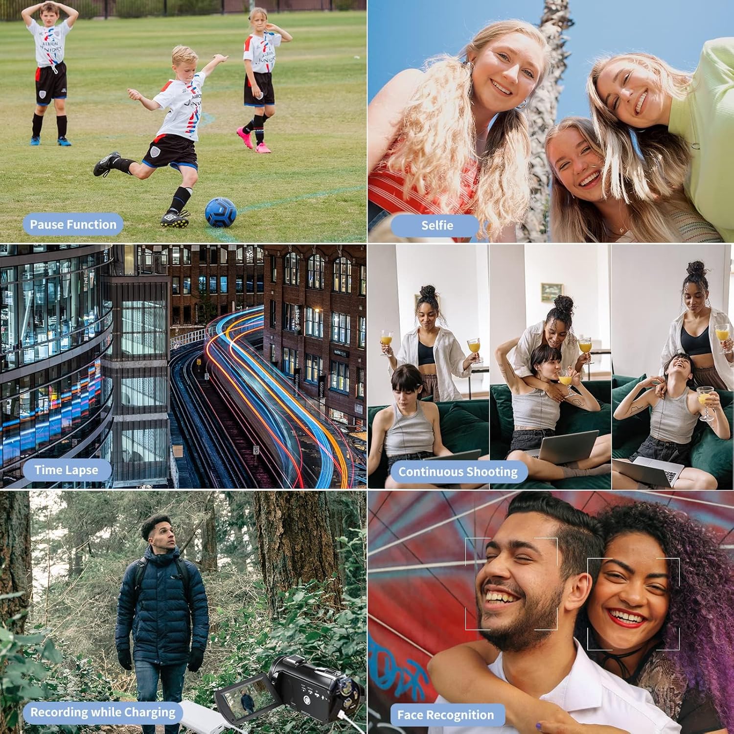 ORDRO 4K Camcorder Video Camera Ultra 1080P 60FPS Vlog Camera 12X Optical Lens 3.1’’ IPS Touch Screen WiFi Digital Camera Recorder with Microphone Wide Angle Lens and 32GB SD Card ORDRO 4K Camcorder Video Camera Ultra 1080P 60FPS Vlog Camera 12X Optical Lens 3.1’’ IPS Touch Screen WiFi Digital Camera Recorder with Microphone Wide Angle Lens and 32GB SD Card