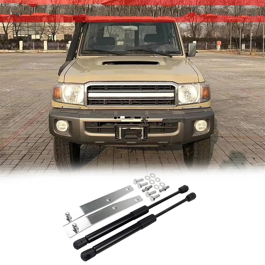 も*ち様 O.G.BASEボンネットダンパー　ランクル70用 も*ち様 O.G.BASEボンネットダンパーランクル70用