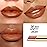 Depuplum Red Brown Nude Lipstick Set for Women Shimmer Tinted Lip Balm Hydrating Moisturizing Lip Gloss Cruelty Free Lip Makeup, DM108/111/118