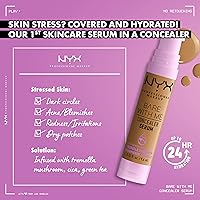 Vista 2 de NYX PROFESSIONAL MAKEUP Bare With Me Concealer Serum, Concealer Makeup For Up To 24Hr Hydration - Camel 01 Fair