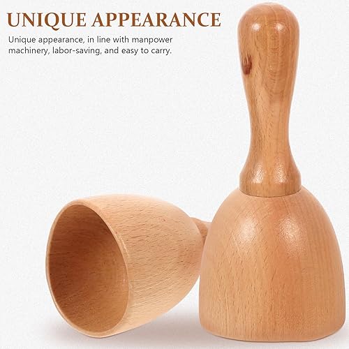 Miniatura 9 de Healvian Taza de masaje de mano de madera, taza anticelulitis, herramienta de masaje de punto de activación, masajeador de taza de vacío sueca para