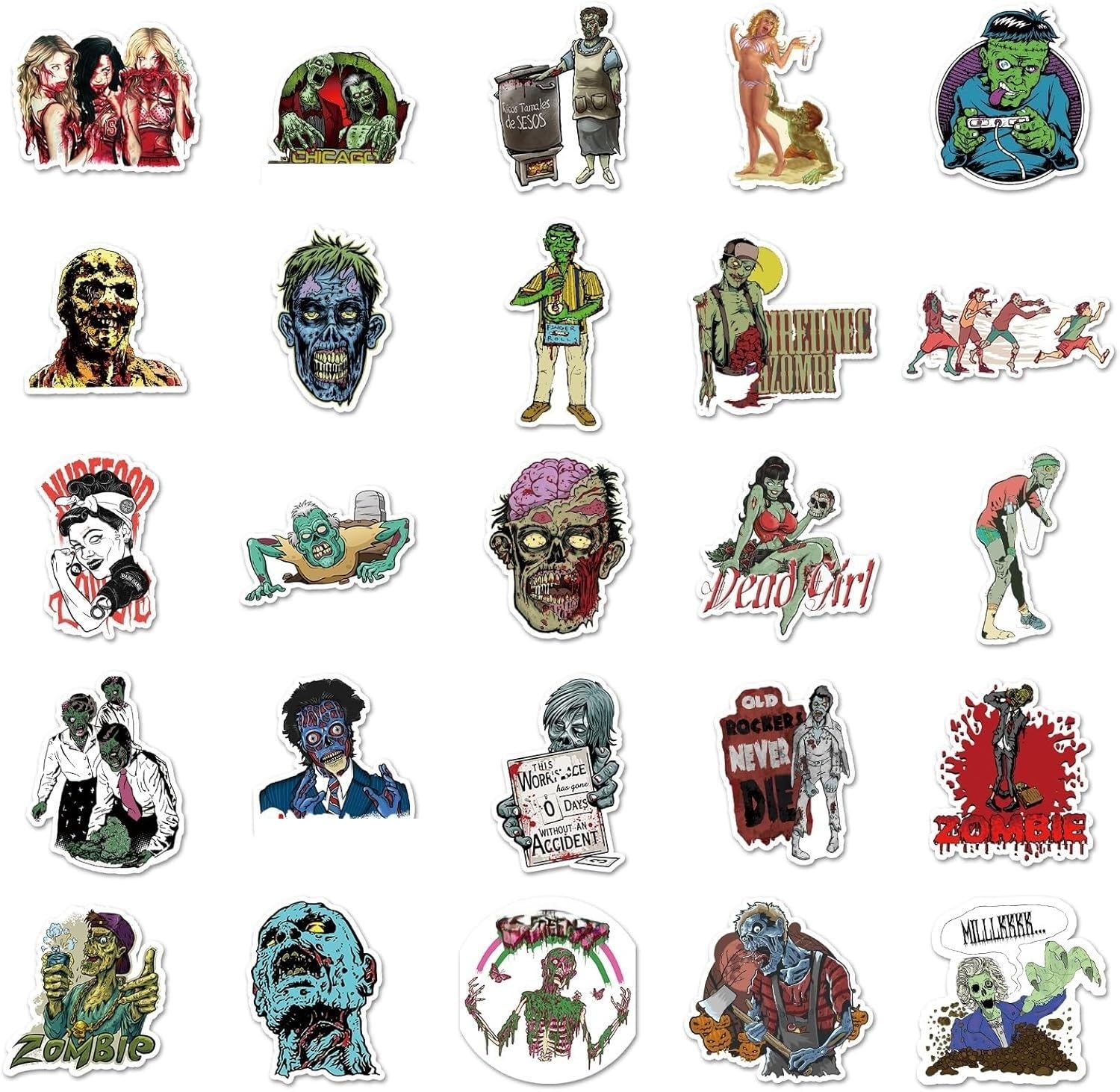 Amazon.co.jp: ゾンビ Zombie ハロウィーン ハロウィン スカル Skull