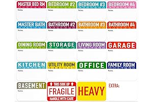300PCS Large Labels for Moving Boxes