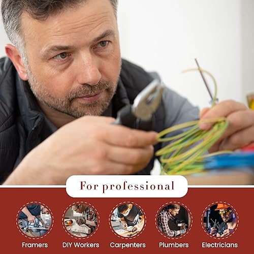 Vista 13 de Style n Craft 9-Pocket Carpenter’s Nail and Tool Pouch