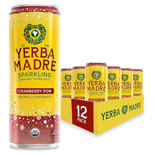 Vista 8 de Guayaki Yerba Mate - Alternativa a bebidas energéticas espumosas, oro clásico orgánico, latas de 12 onzas (paquete de 12), 120 mg de cafeína