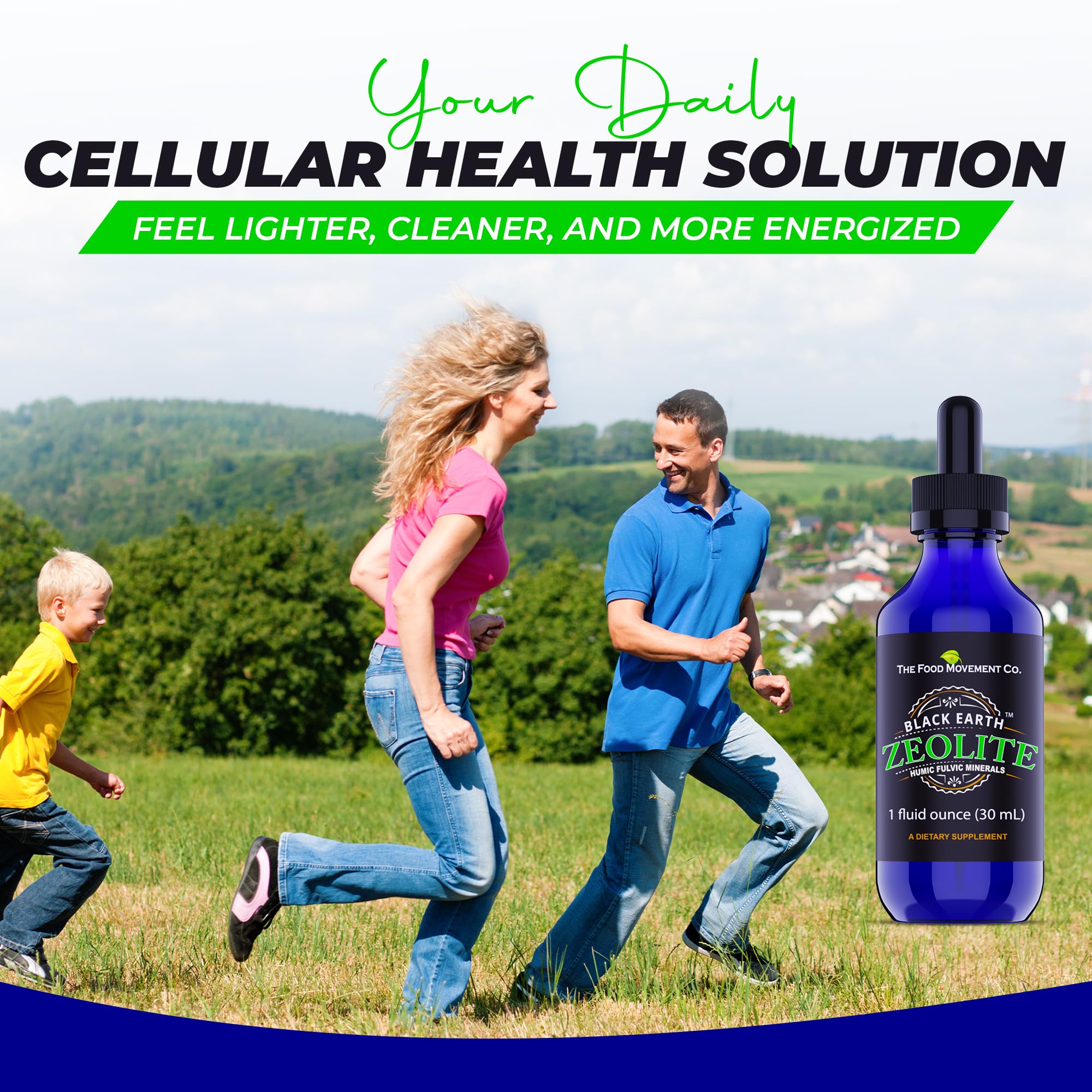 Black Earth Zeolite with Humic Fulvic Acids Trace Minerals for Adults and Kids for Detox, Gut Health and Immune Support - 1oz Liquid Drops Supplement — Amazon image 5