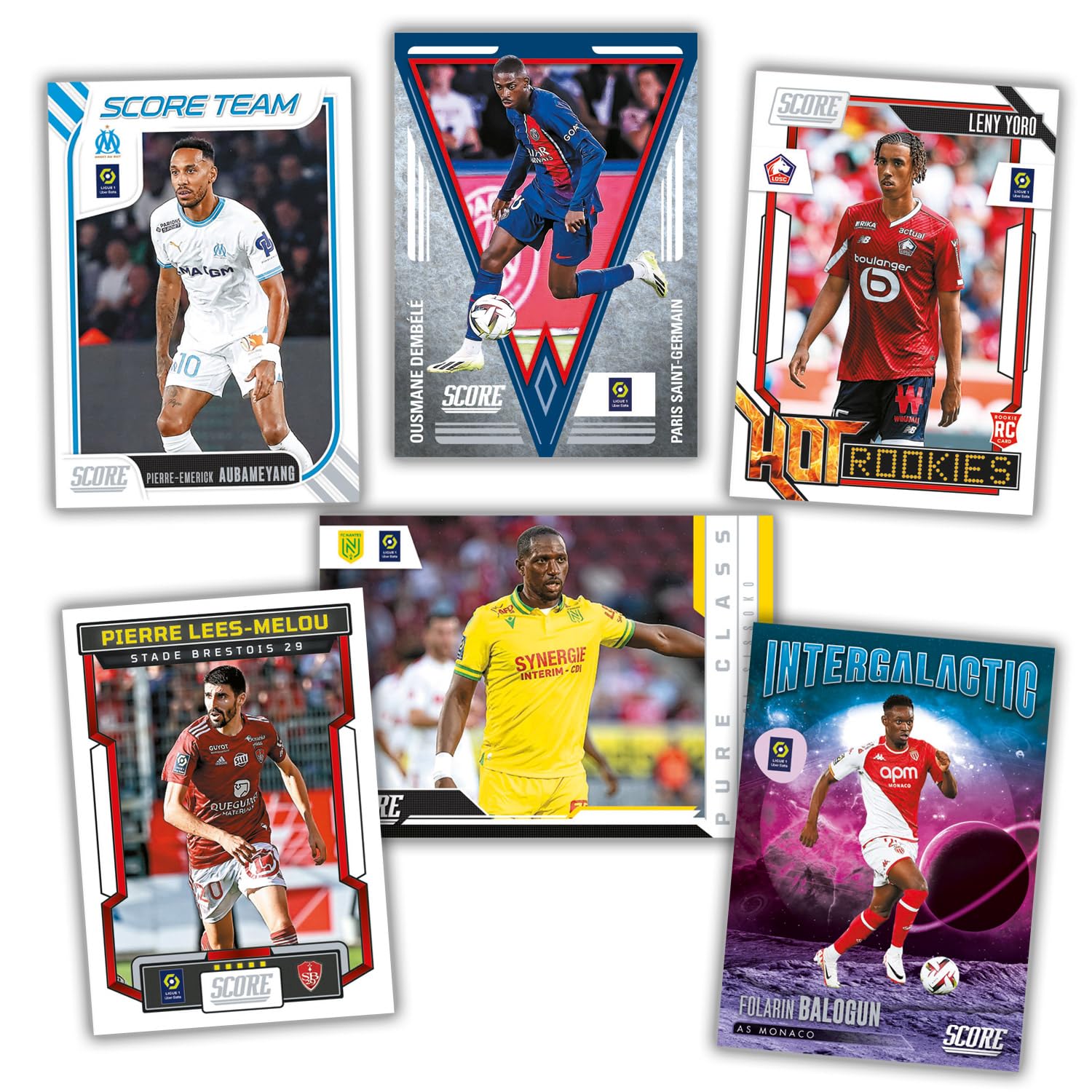 Panini SC Score Trading Cards Ligue 1 2023-2024 Pudełko 12 opakowań tłuszczu, 201630BOX12FP, karton