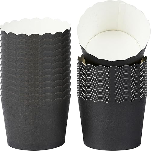 Miniatura 348 de Restaurantware Panificio Premium - Taza de papel Kraft de 10 onzas para hornear, tazas de papel para hornear, perfectas para magdalenas, cupcakes