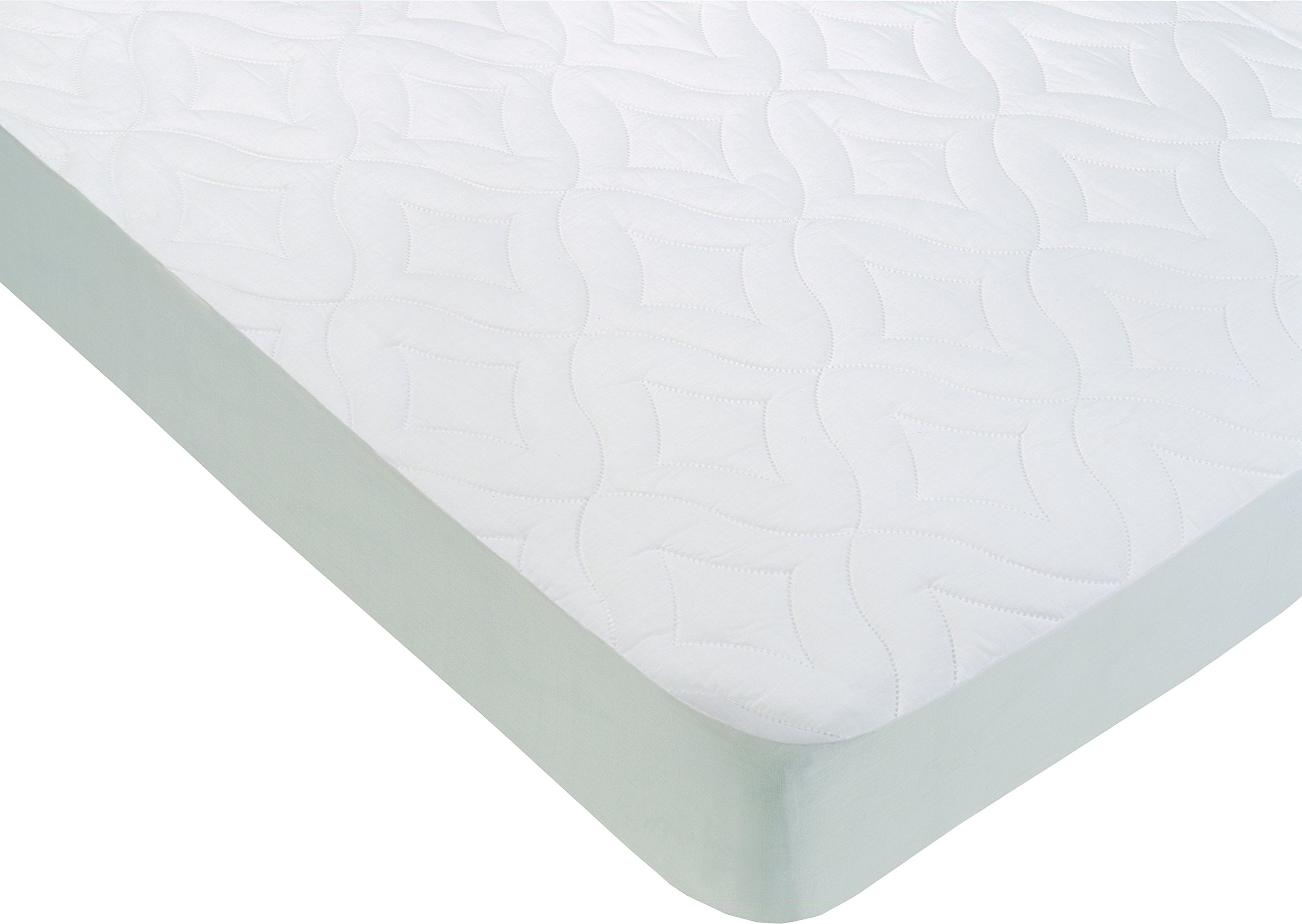 Matelas matelassé Indalo Zafir blanc en PVC-polyester 200x105x26 cm