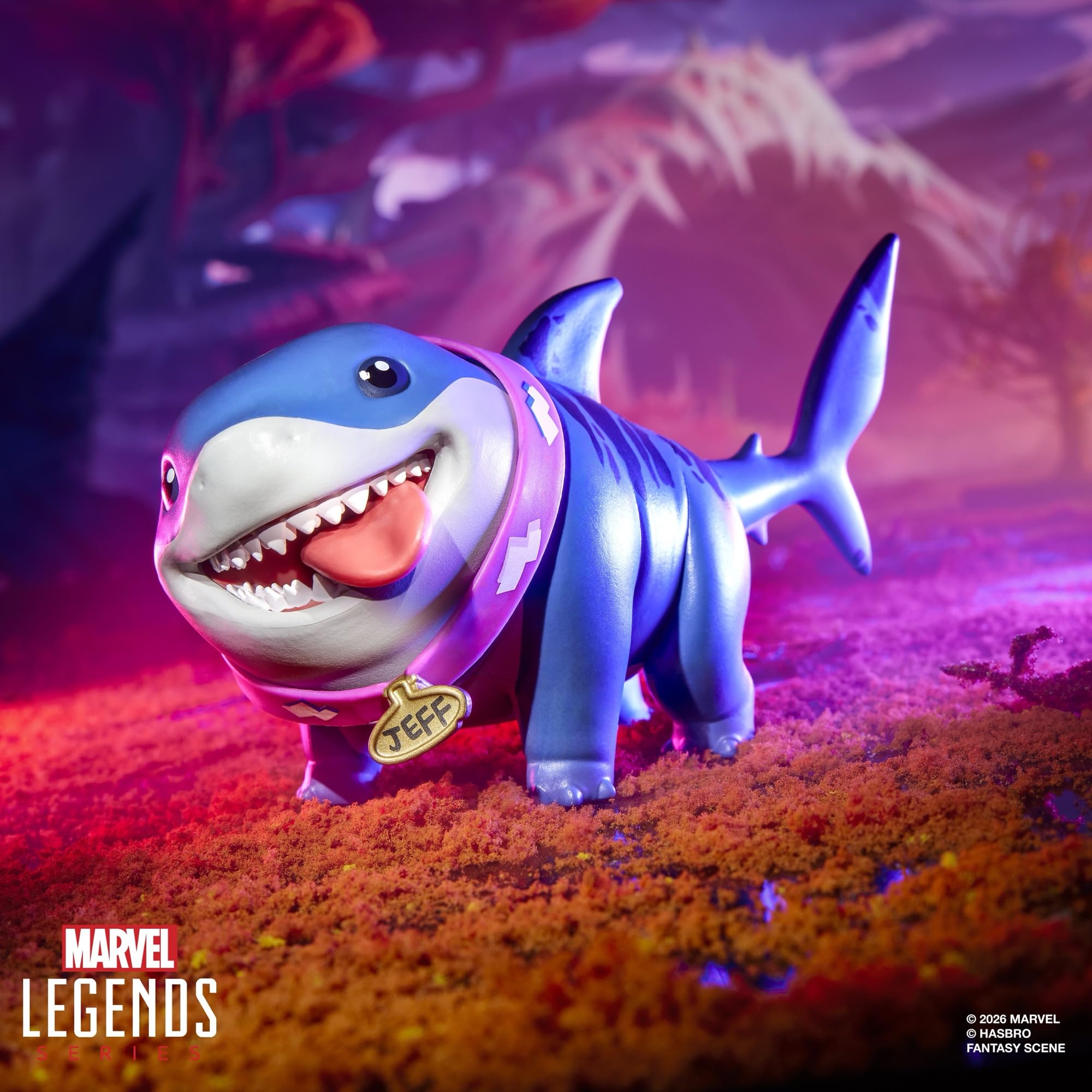 Marvel Legends Series Marvel Rivals Venom & Jeff the Land Shark, vom Videospiel inspirierte Action-Figuren (15 cm) zum Sammeln