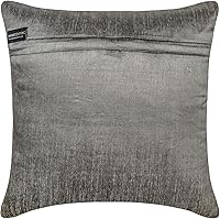 Vista 92 de The HomeCentric Funda de almohada, fundas marrones, fundas de almohada geométricas japonesas ópticas, fundas de almohada de 24 x 24 pulgadas, fundas