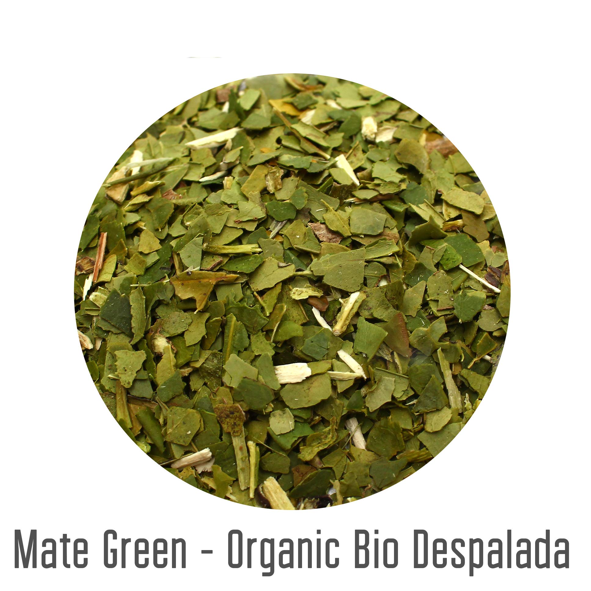 Mate Green Organic z oryginalnym, ręcznie robionym kalabazą do herbaty mate | suszony na powietrzu | bez dymu | bez plastiku | fair | mateta z liści maty | bez glutenu | bio | wysoka jakość