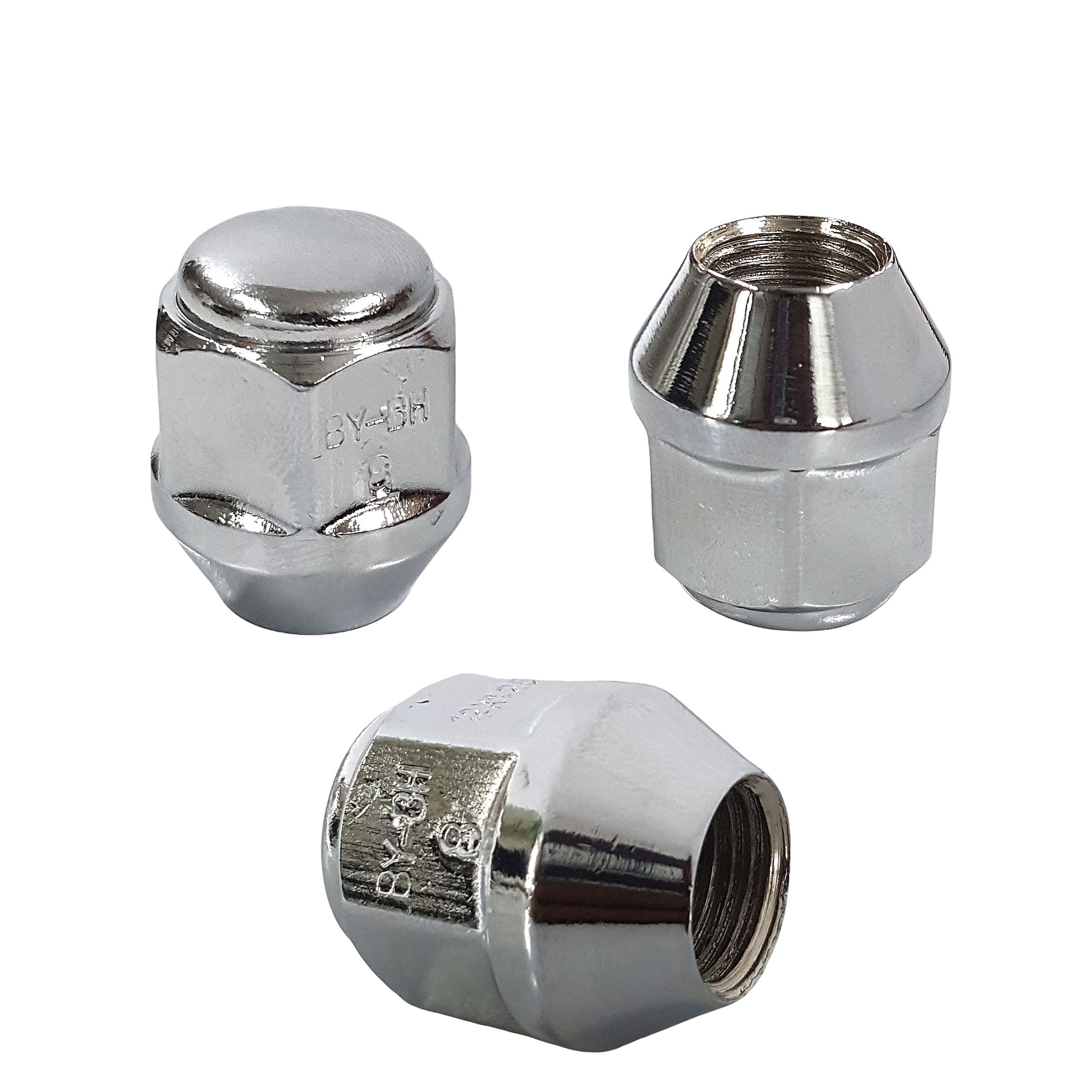 Lot de 20 écrous de roue coniques fermés M12 x 1,25 H 25 mm HEX19 SU LA